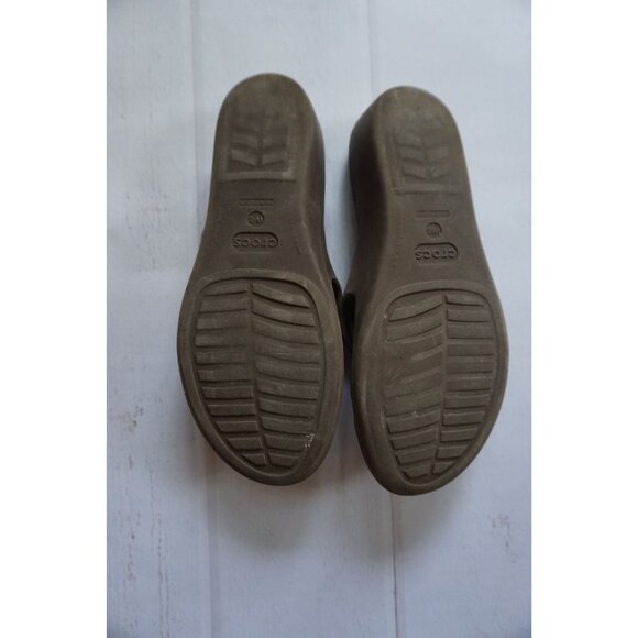 Crocs Women's Patricia Wedge Sandals in Brown - Size 8 - Picture 4 of 13